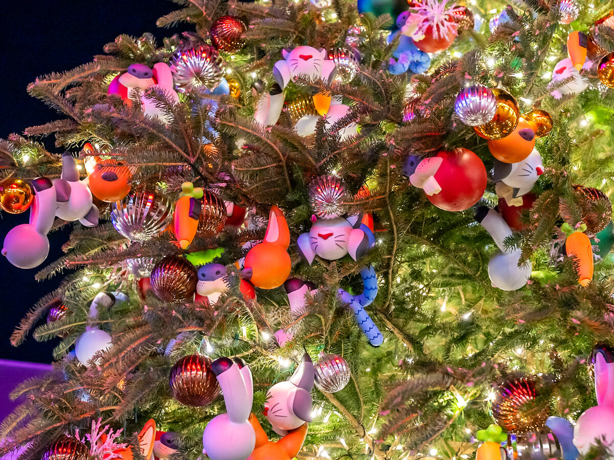 イクスピアリ ディズニー映画最新作『ズートピア2』クリスマスツリー3