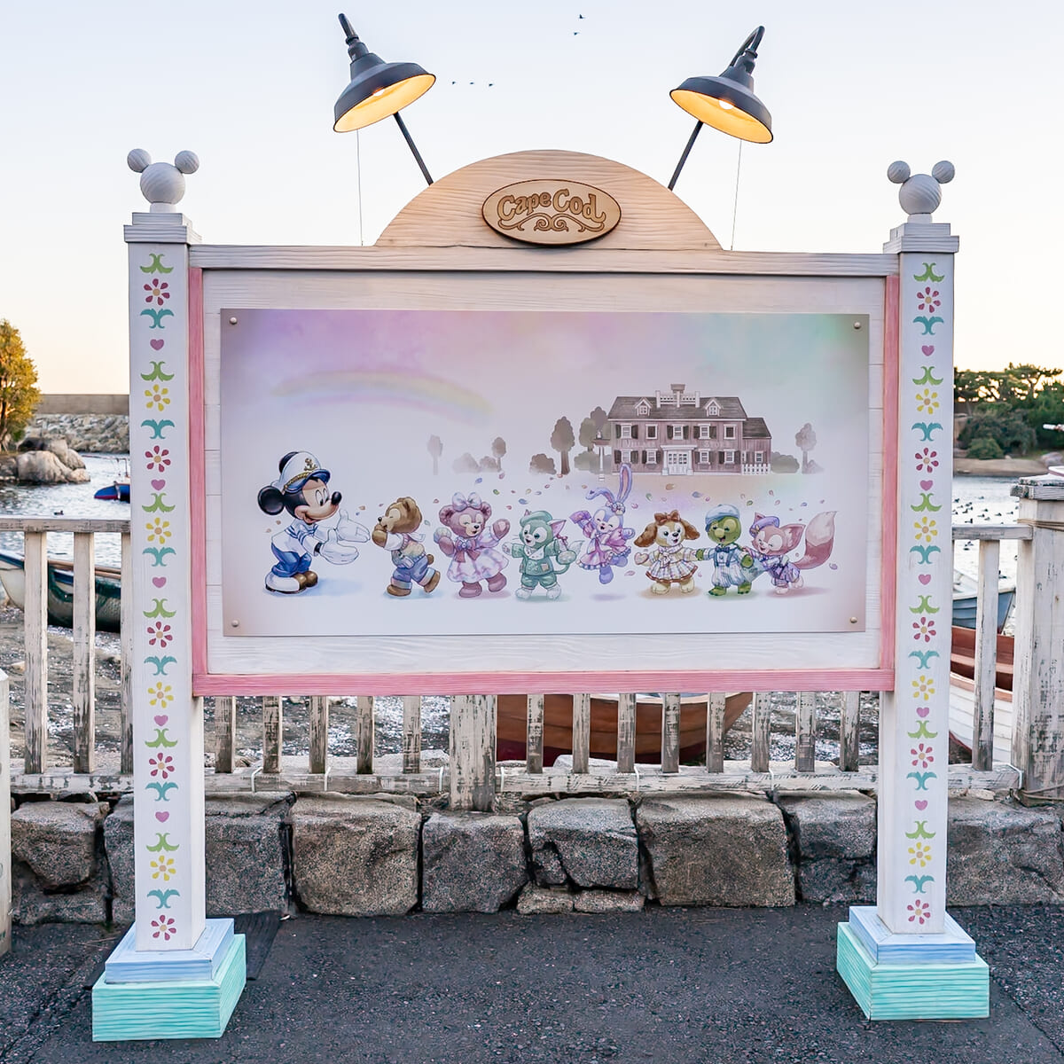 東京ディズニーシー「ダッフィー＆フレンズのハートフェルト・レターズ・オブ・フレンドシップ」デコレーション2