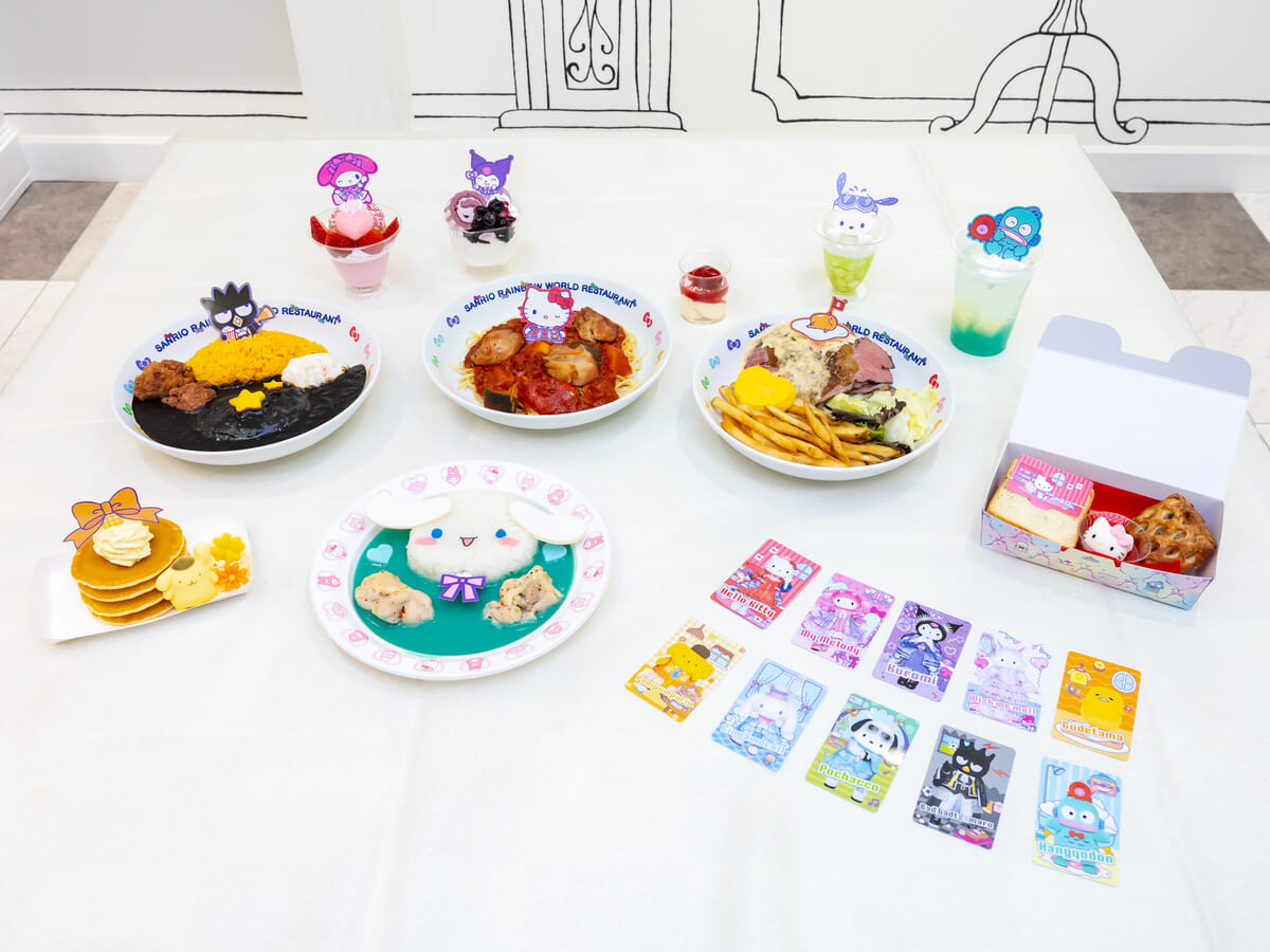 カラフルで見て楽しい期間限定フードメニュー