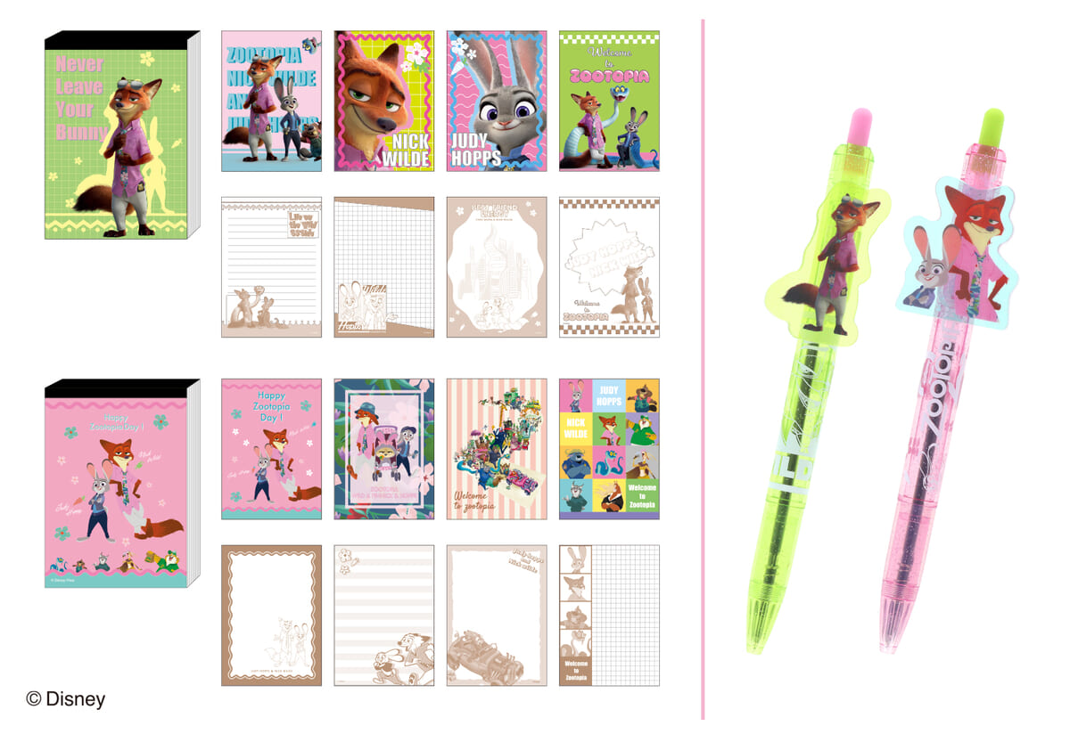 メモ　プレート付きボールペン