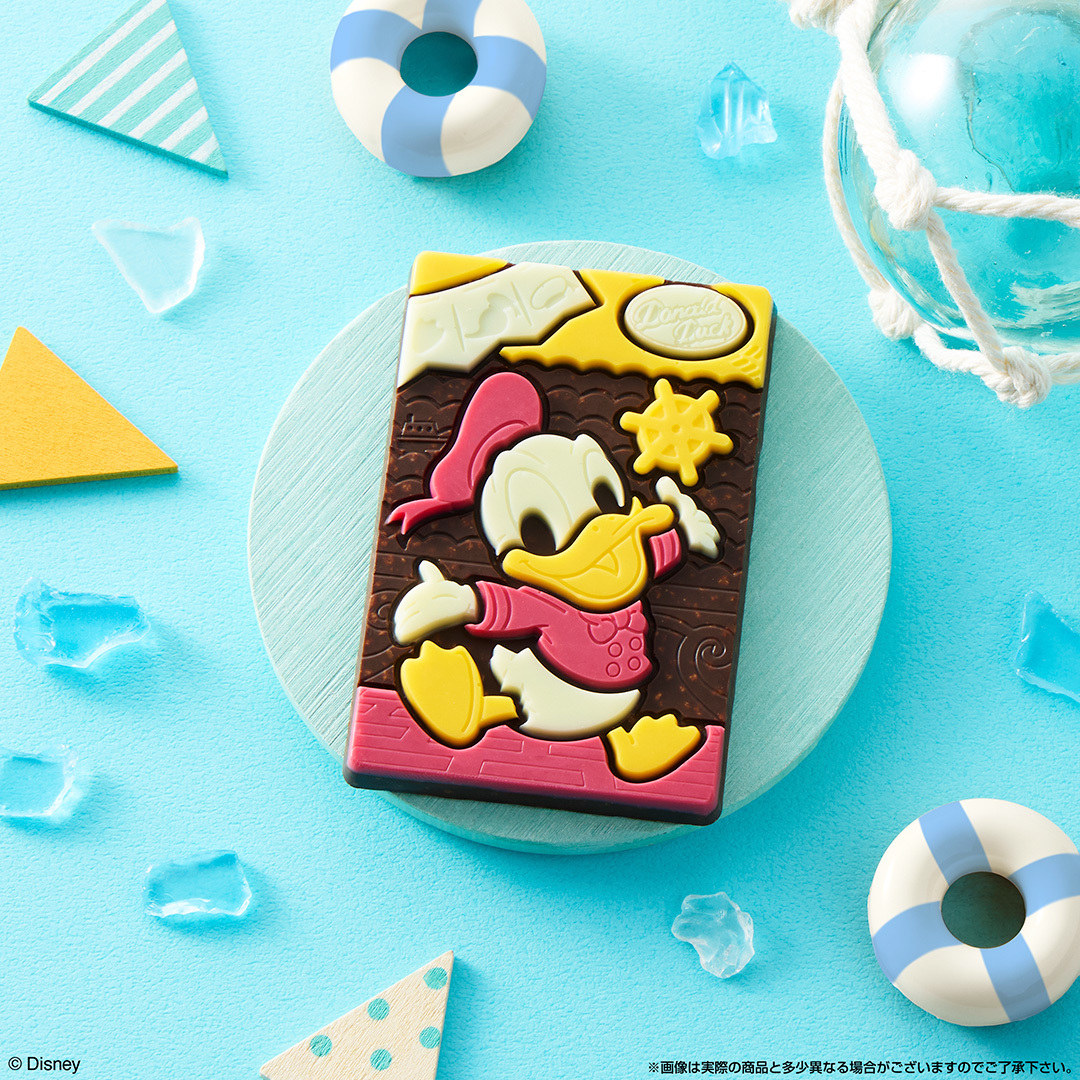 バンダイ ディズニー「Disney Characters キャラパキ チョコレート」ドナルドダック