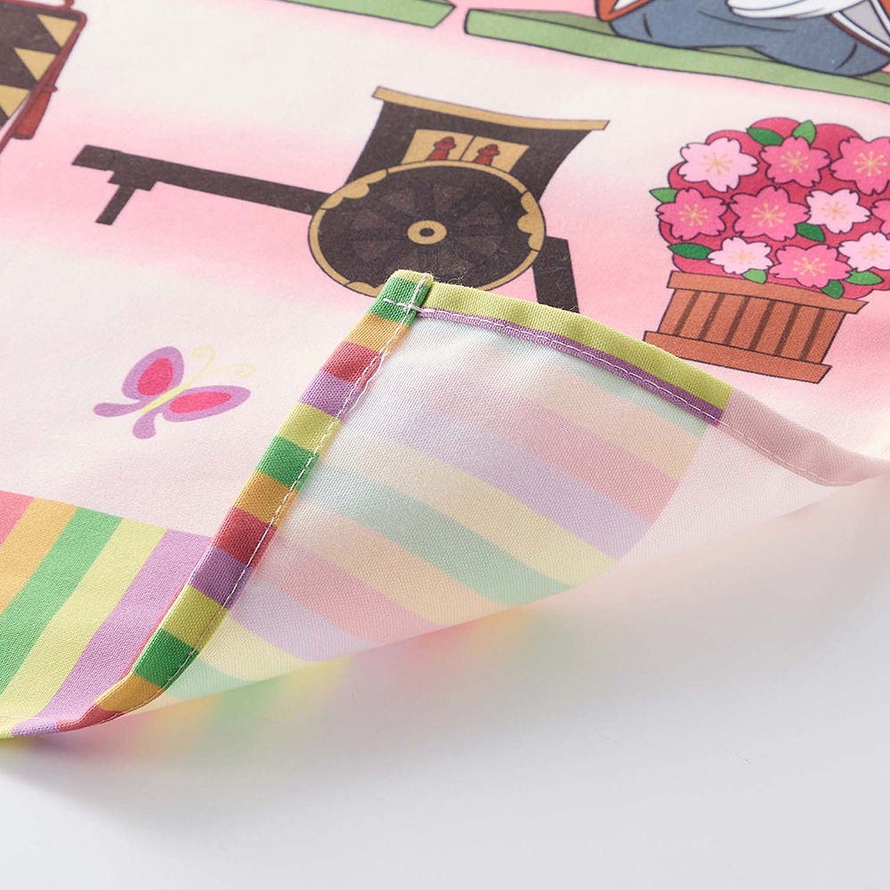 ひな祭りタペストリー　裏面