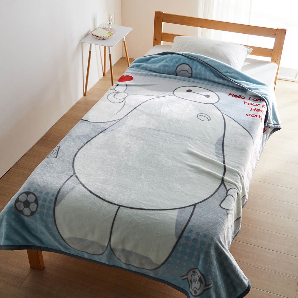 なめらかマイクロファイバー毛布　ベイマックス