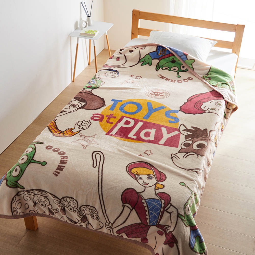なめらかマイクロファイバー毛布　トイ・ストーリー