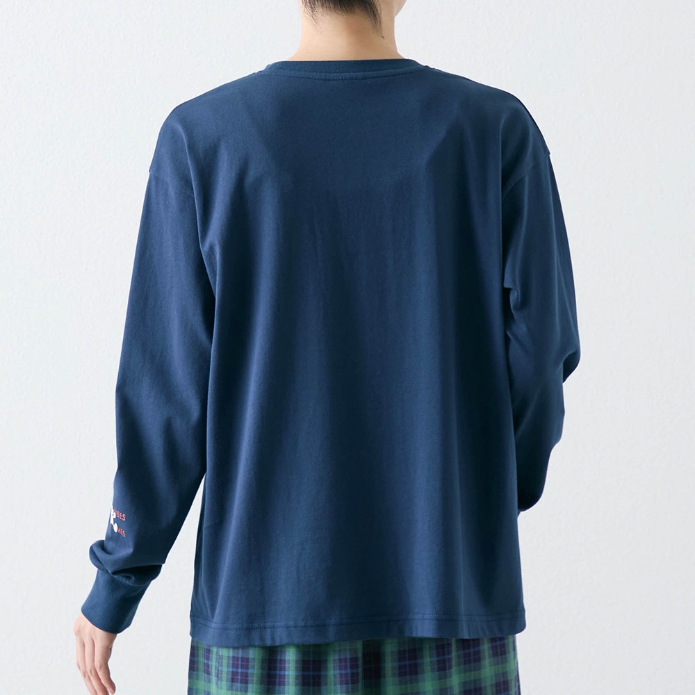 ユニセックス長袖Tシャツ バックスタイル