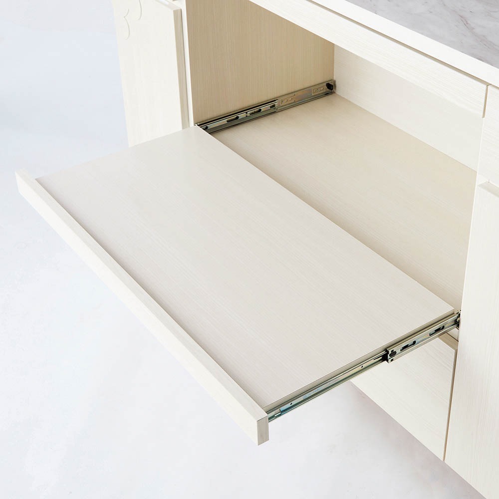 キッチンカウンター 下部スライドテーブル