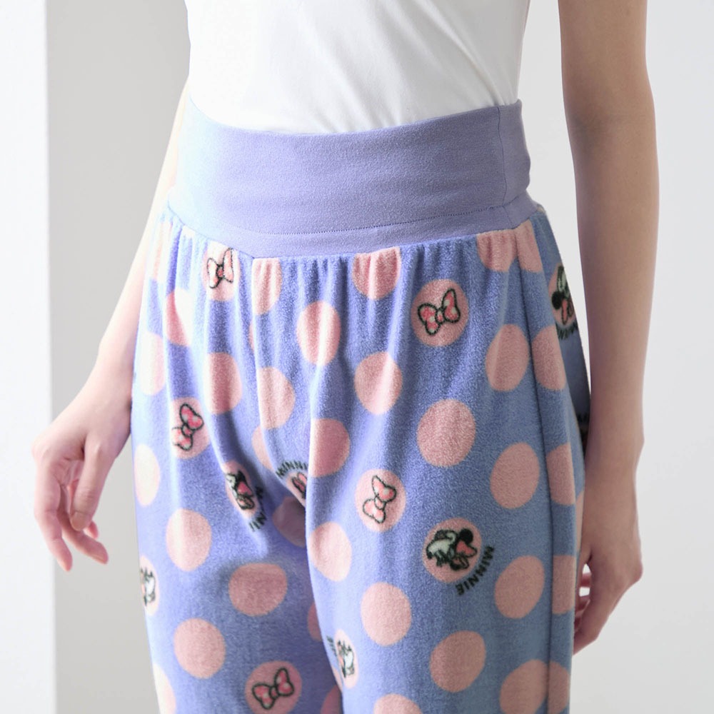 レディース肌側綿フリースチュニックパジャマ 腹巻き