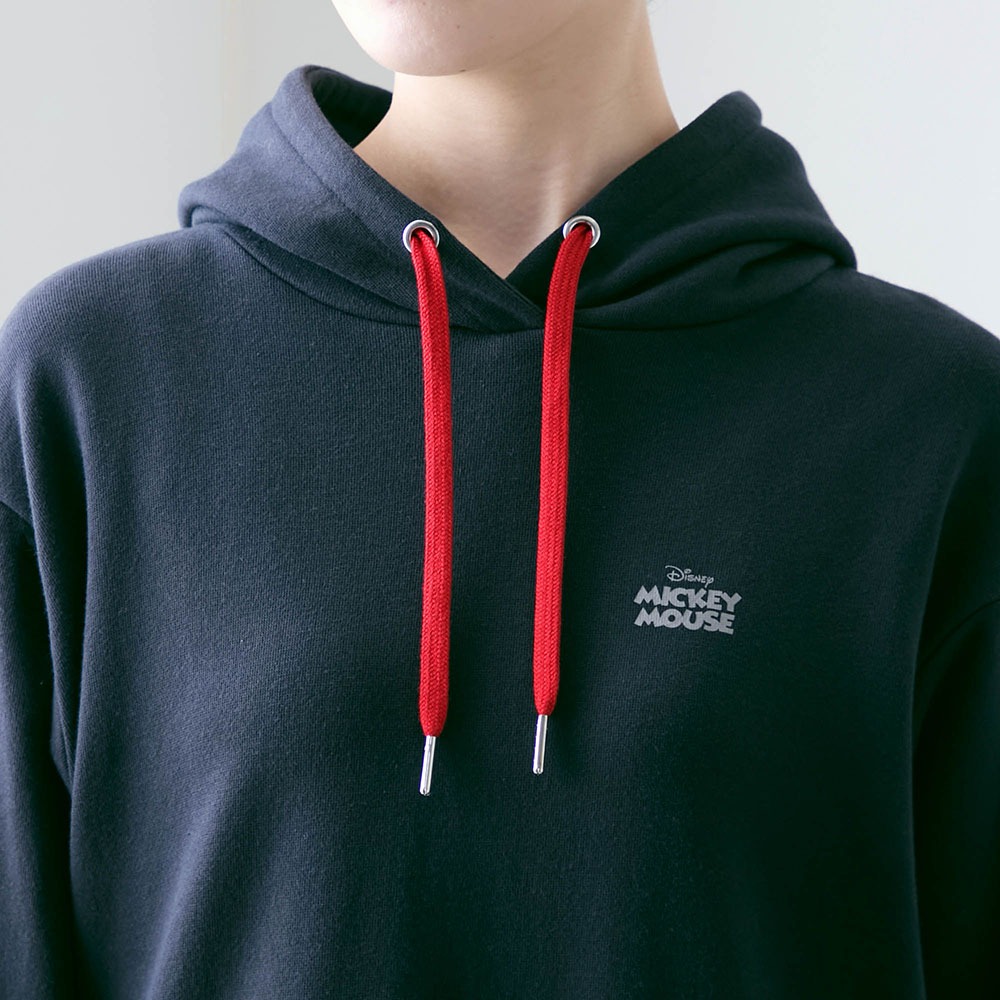 ユニセックス裏毛プルパーカ　ロゴ