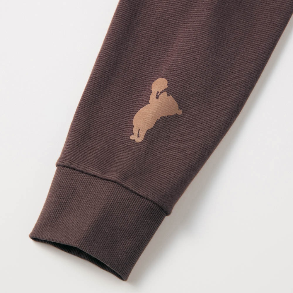 ユニセックス裏毛プルパーカ　プーさん　デザインアップ