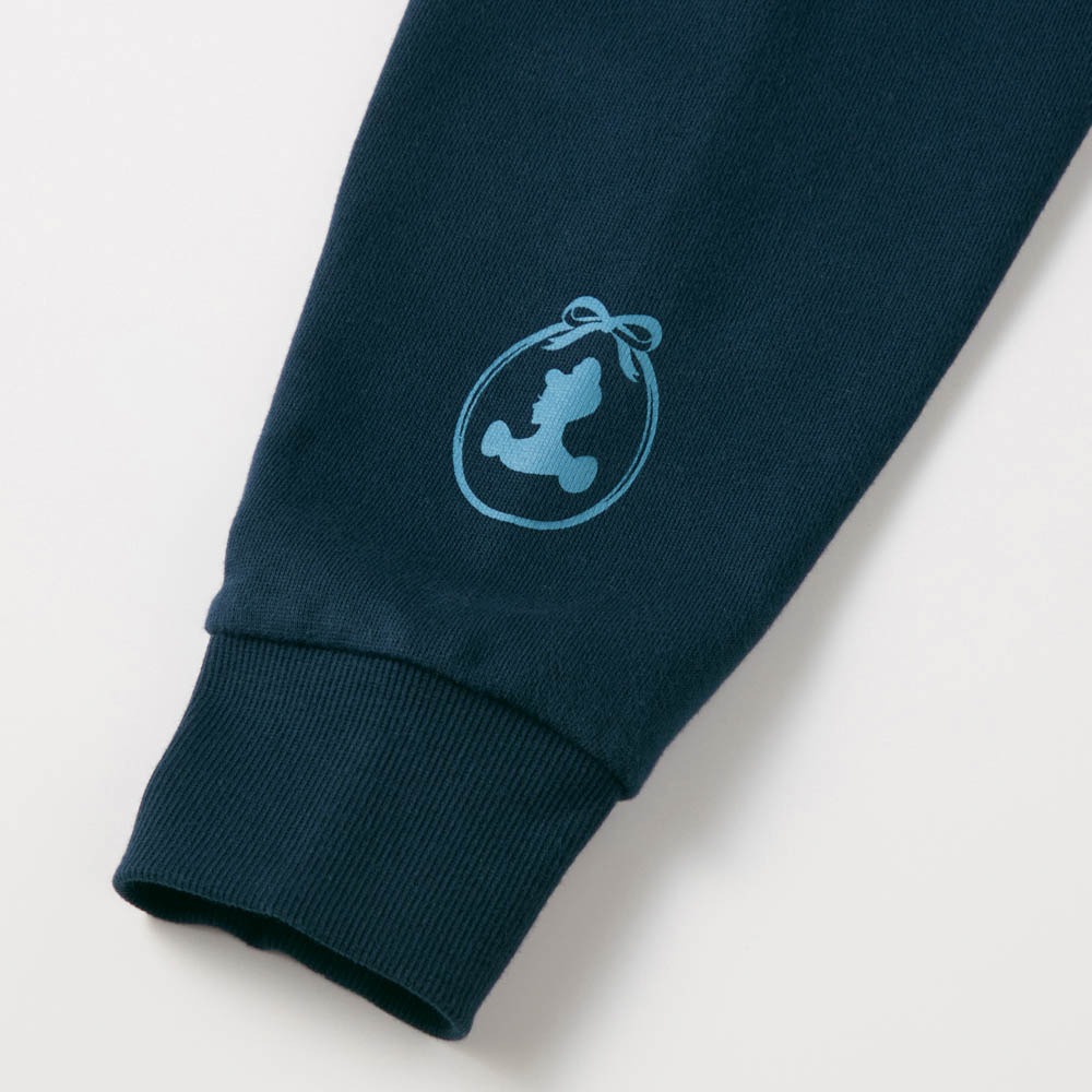 ユニセックス裏毛プルパーカ　シンデレラ　デザインアップ