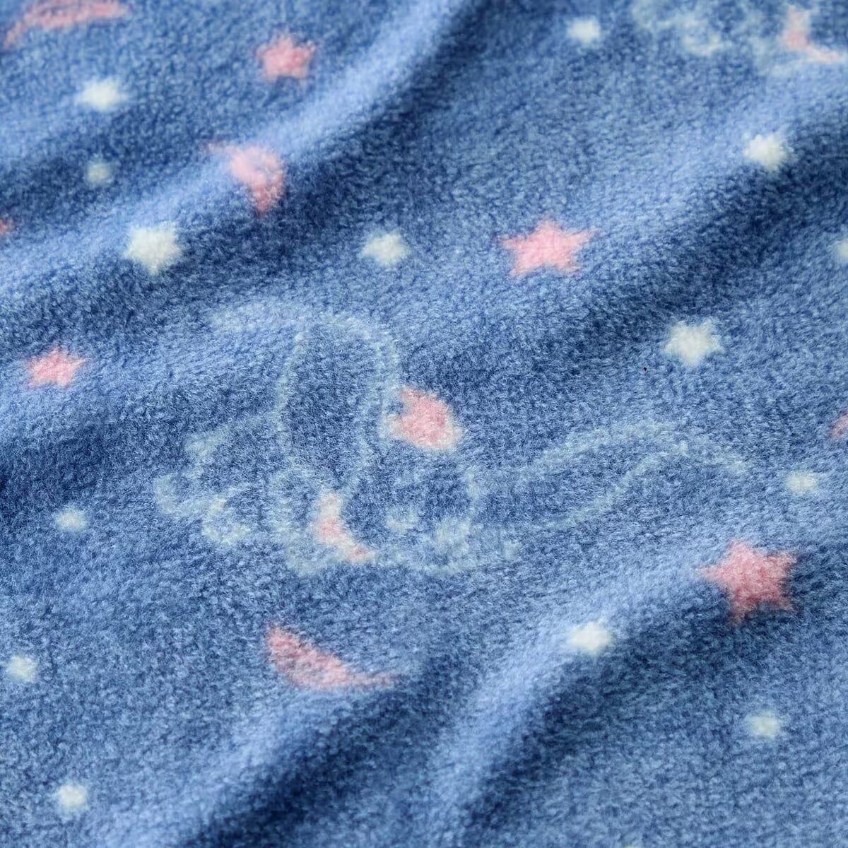 レディース肌側綿フリースチュニックパジャマ ダンボ デザインアップ