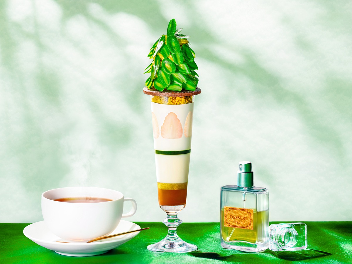 メズム東京、オートグラフ コレクション「ウィスク」白苺と森フロマージュの「レイヤード・パフェ」