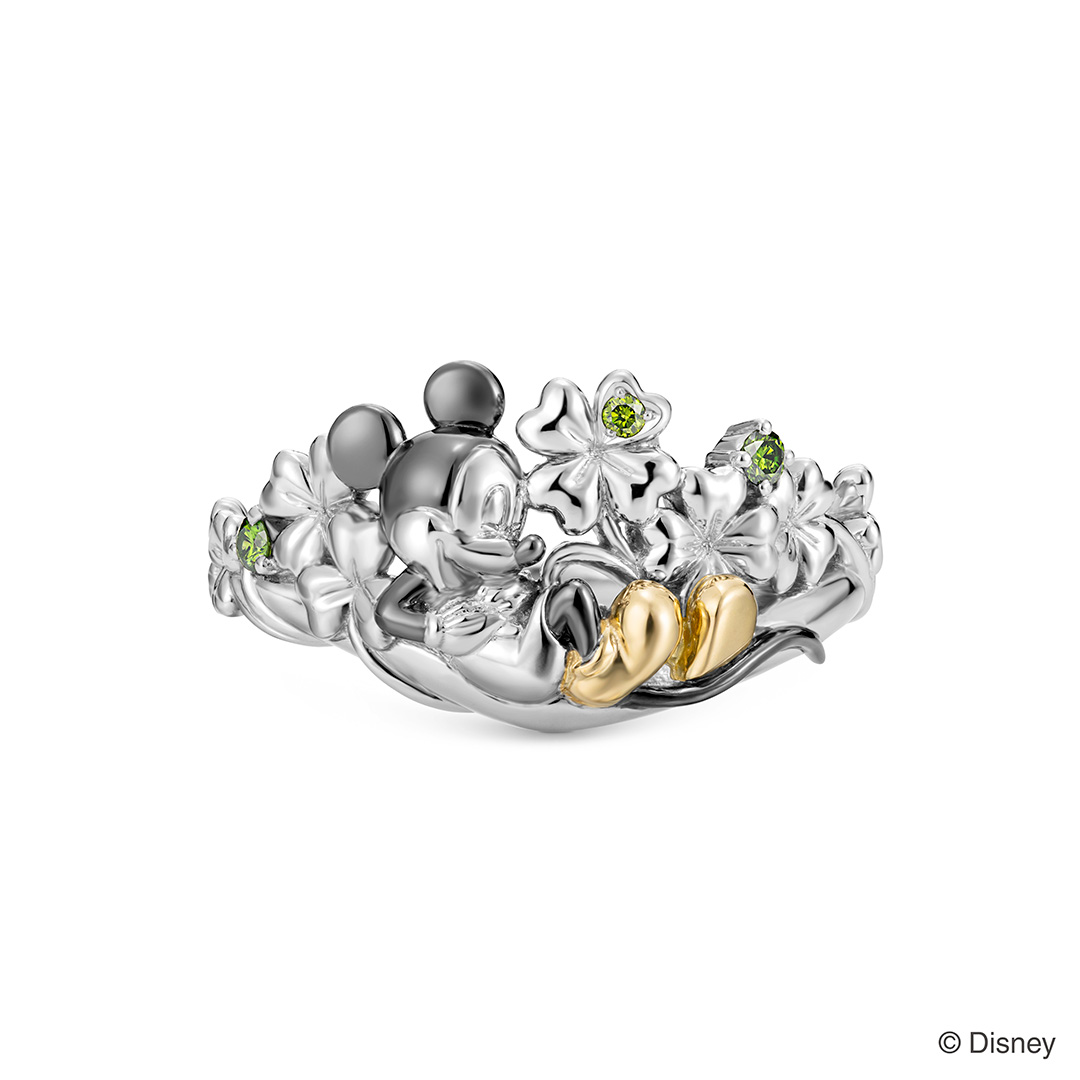 結婚30周年記念!幸せあふれる「ミッキーマウス」をモチーフにしたリング