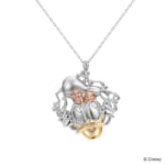 親子で好きな「ドナルド」と「チップ＆デール」をモチーフにしたネックレス