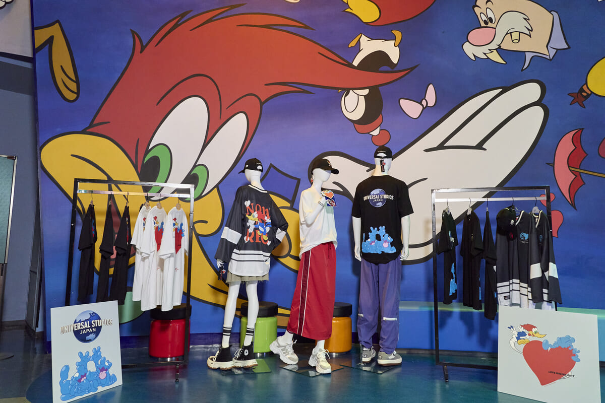 発売記念イベント時の商品ディスプレイ