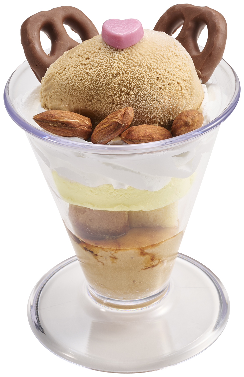 スシロー「スシローカフェ部」ミルキーキャラメルナッツパフェ　単体