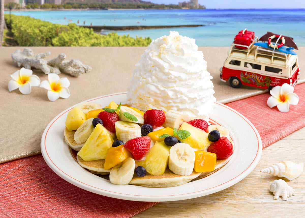 ハウオリフルーツパンケーキ