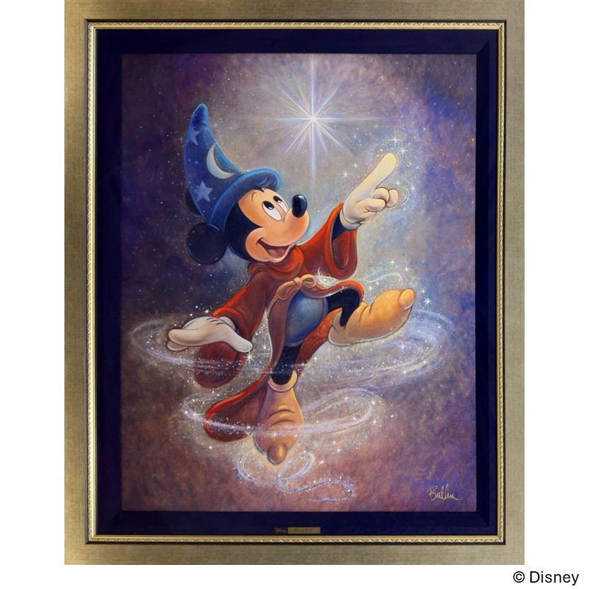 Disney Fine Art「Swept Up in the Magic」