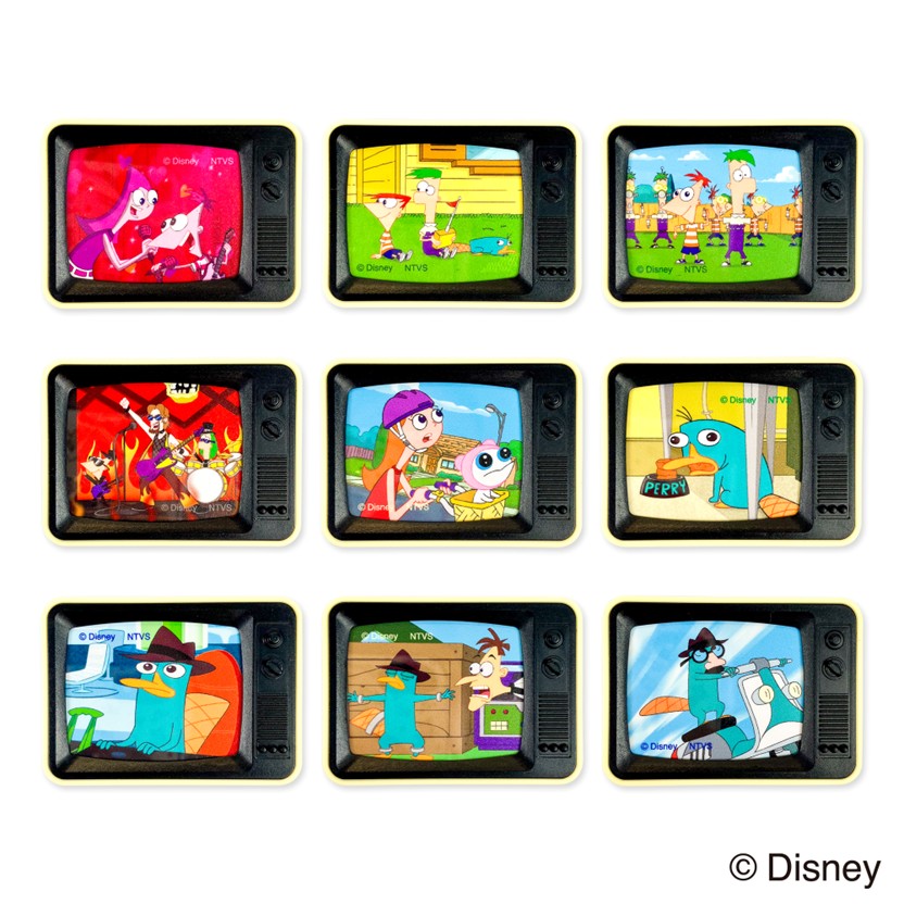 フィニアスとファーブ マグネットコレクション