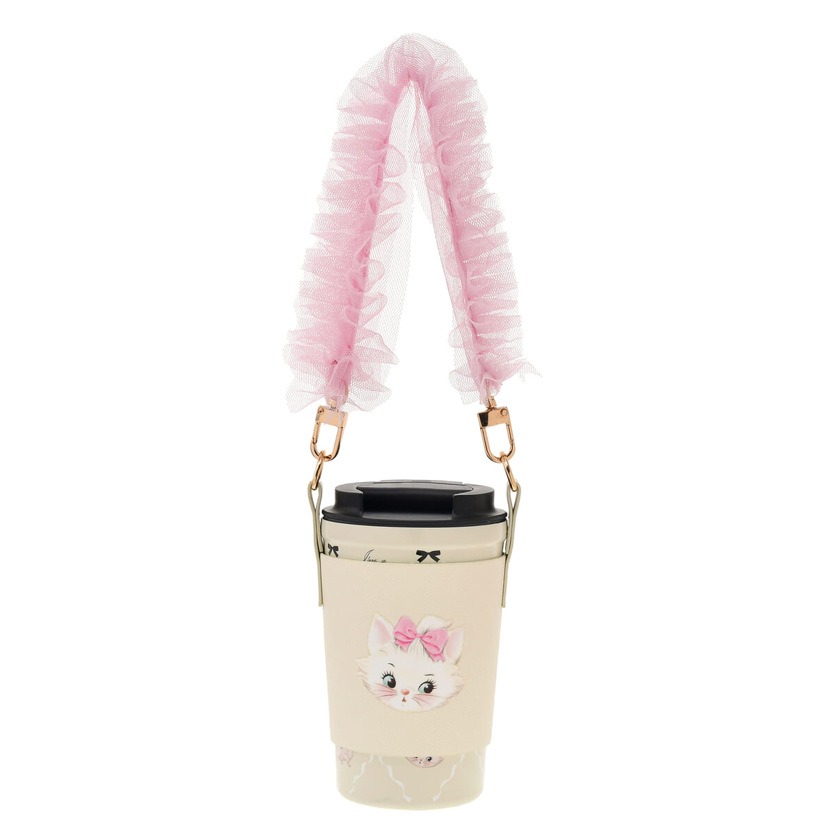 マリー おしゃれキャット タンブラー ステンレス ホルダー付き ARISTOCATS 55TH