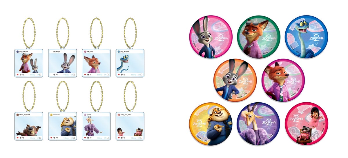 アクリルキーホルダー/ビッグホロ缶バッジ