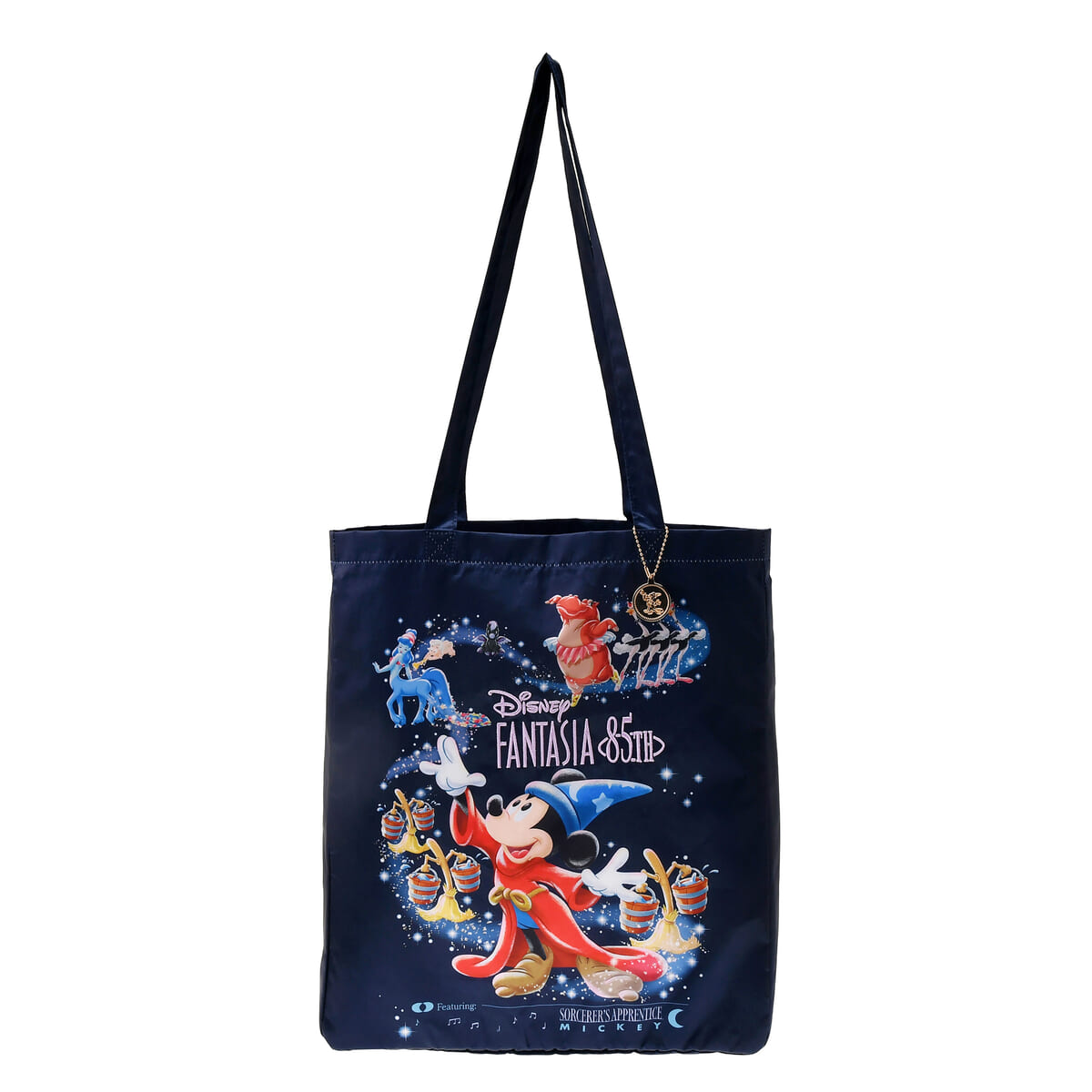 ファンタジア トートバッグ チャーム付き Disney FANTASIA 85TH