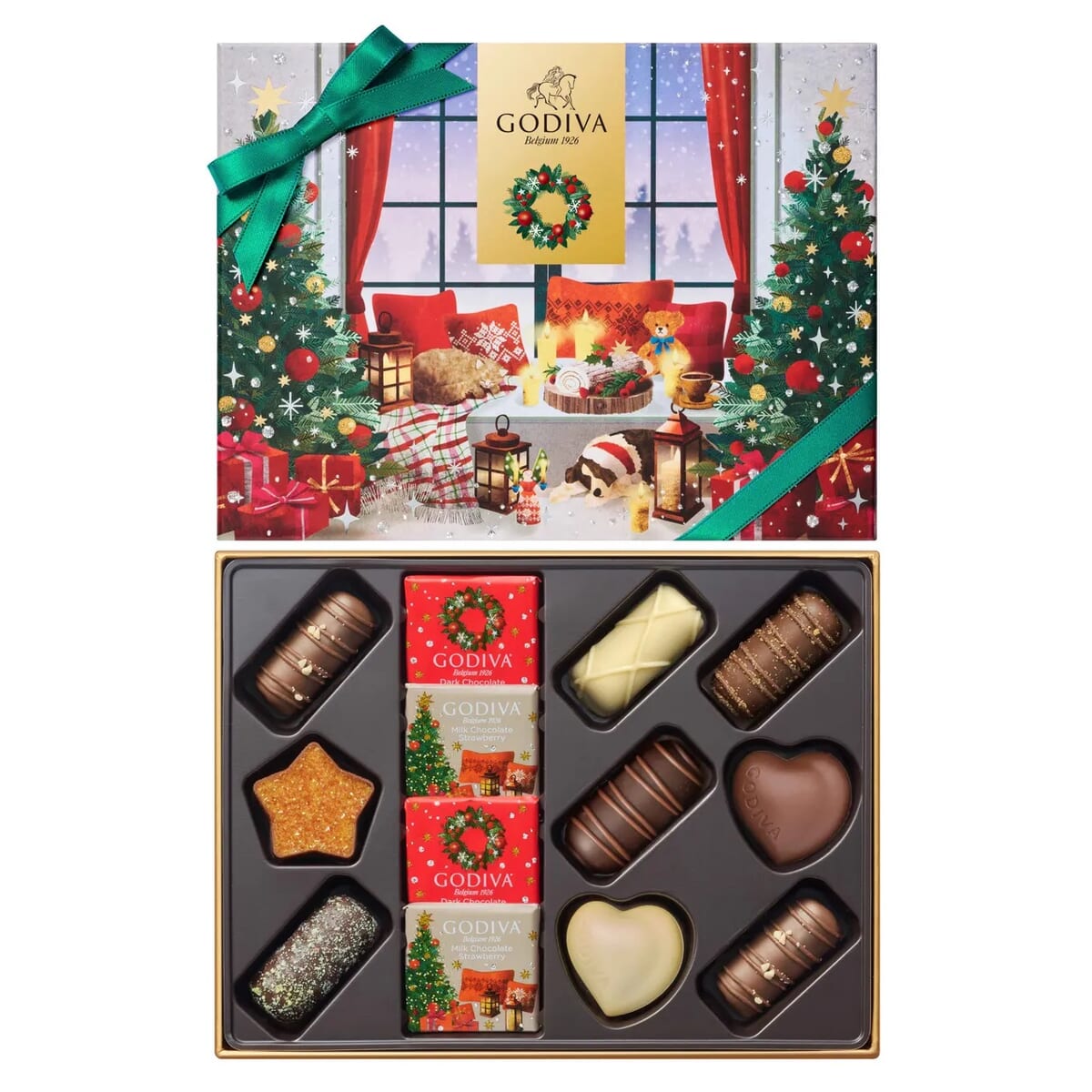 ゴディバ （チョコレート専門店）「ゴディバ ブッシュ ド ノエル アソートメント 13粒入」