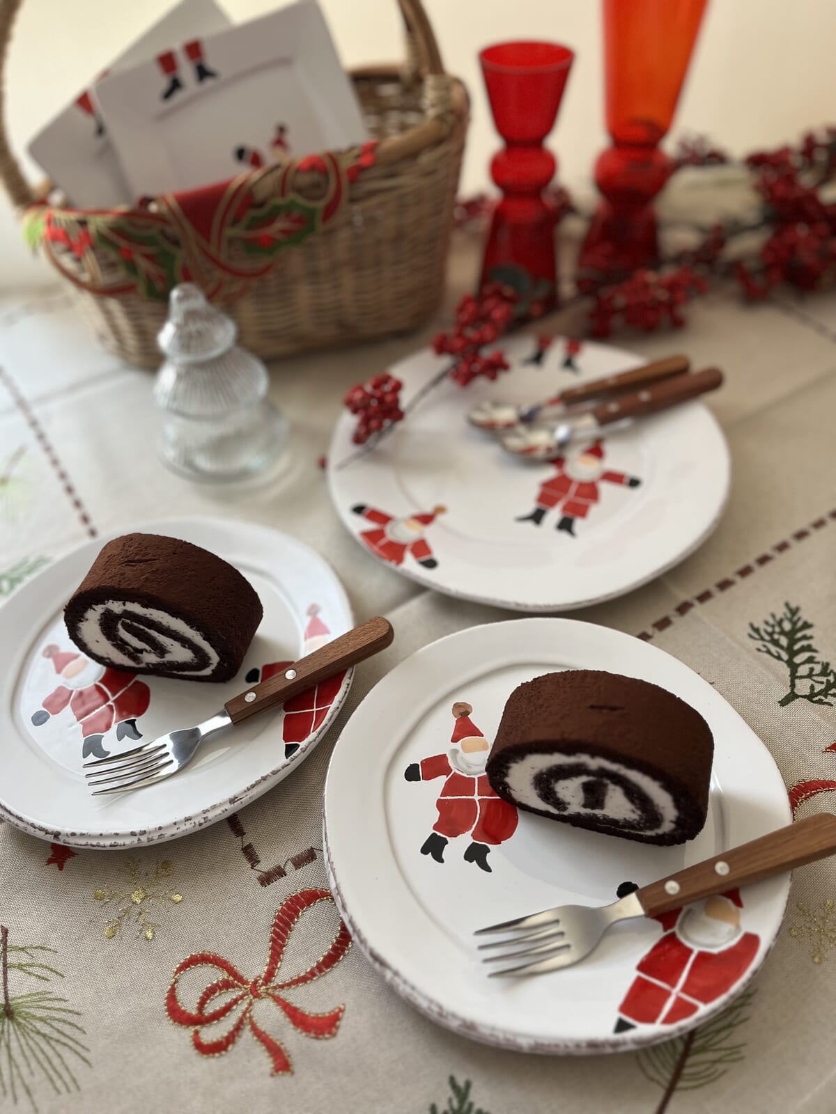 キャトル・セゾン （フランス雑貨）「ヴィルジニアサンタプレート」