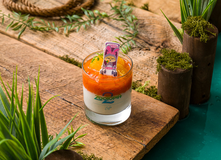 <フィニック>潜入中?キャロットゼリーパフェ