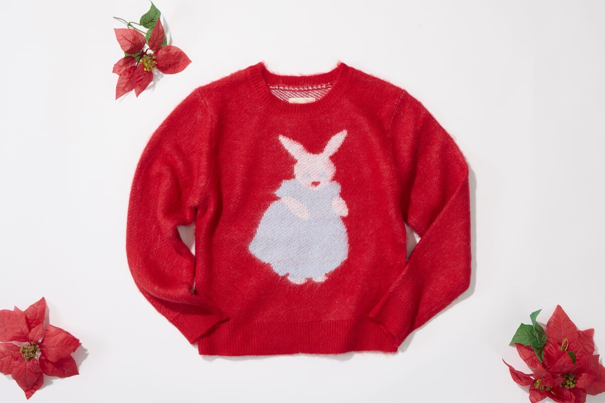 B:MING LIFE STORE by BEAMS （メンズ・レディース・キッズ・生活雑貨）「ambiance / RABBIT KNIT」