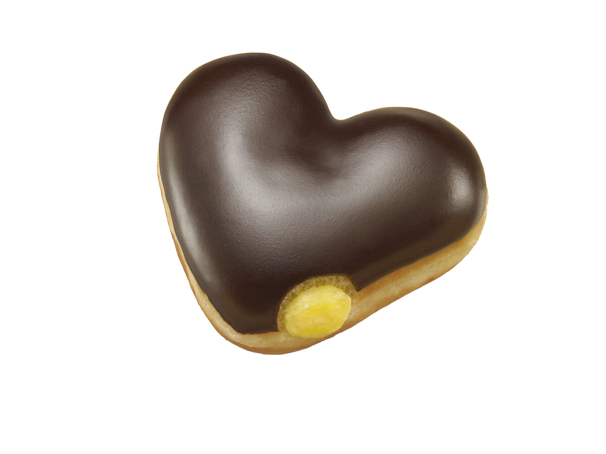チョコ カスタード ハート