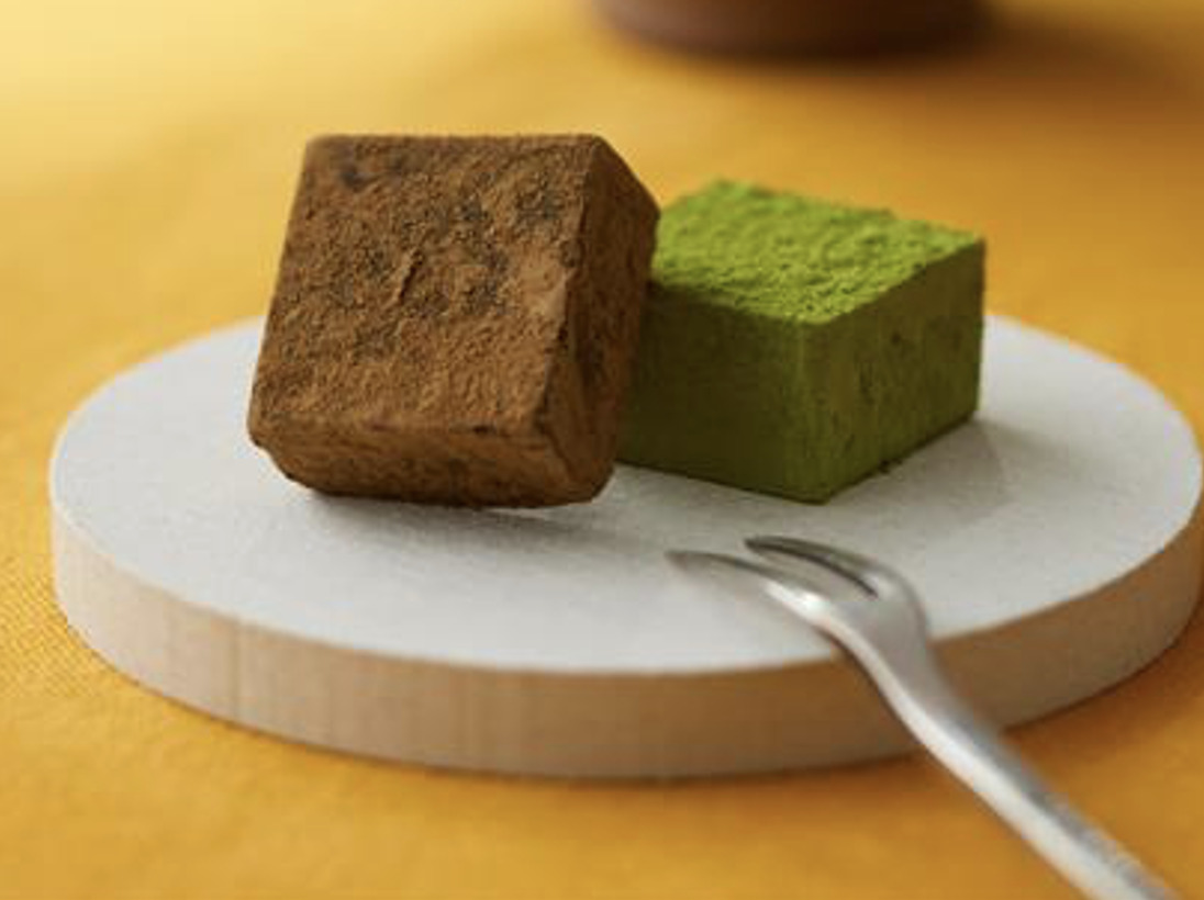 ランチスイーツで「生チョコレート」が選べる