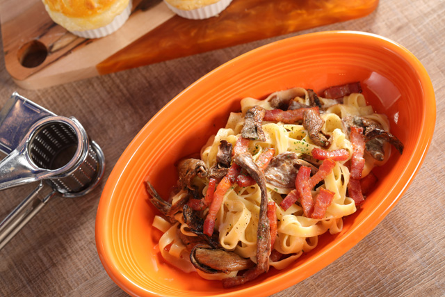 日替わりパスタ「ポルチーニのクリームソース」