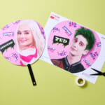 ローソン「ローソンプリント」ディズニー・チャンネル『ゾンビーズ』オリジナルうちわ