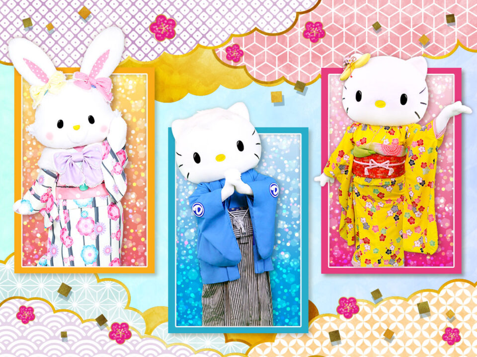 着物グリーティング&ウェルカムグリーティング