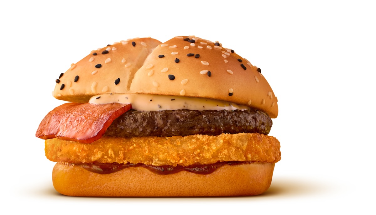 ザク切りポテト＆肉厚ビーフ　やみつきコンソメペッパーマヨ