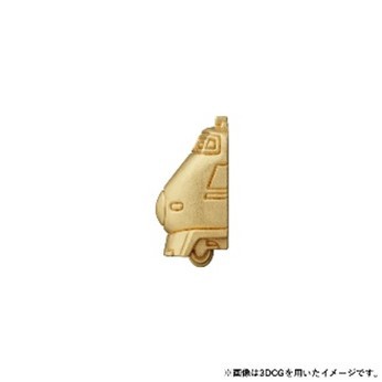 新幹線100系 純金ミニフィギュア　サイド