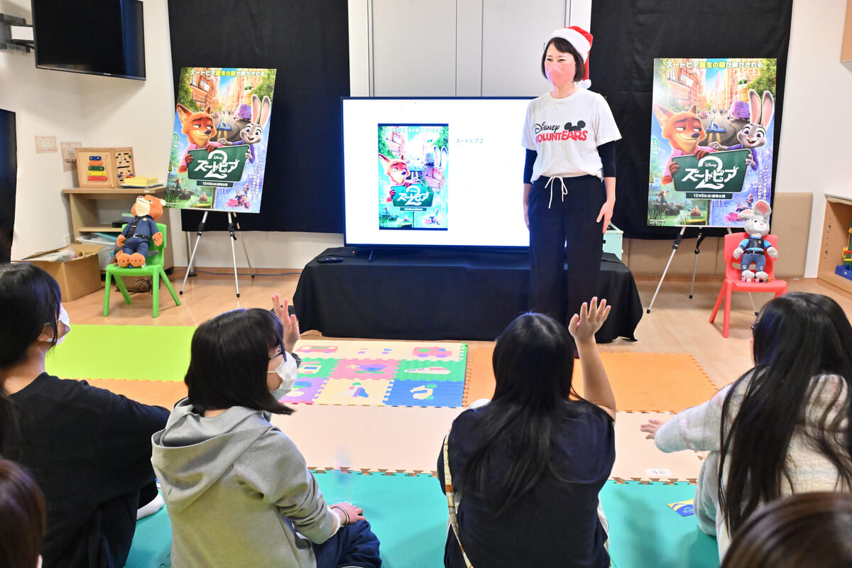 福岡県立こども病院で上映会の様子⑧