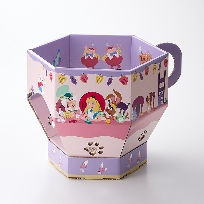 ティーカップ型の猫の爪とぎ