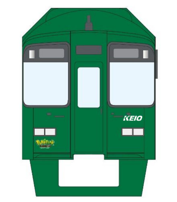 『ポケパーク カントー』ラッピングトレイン