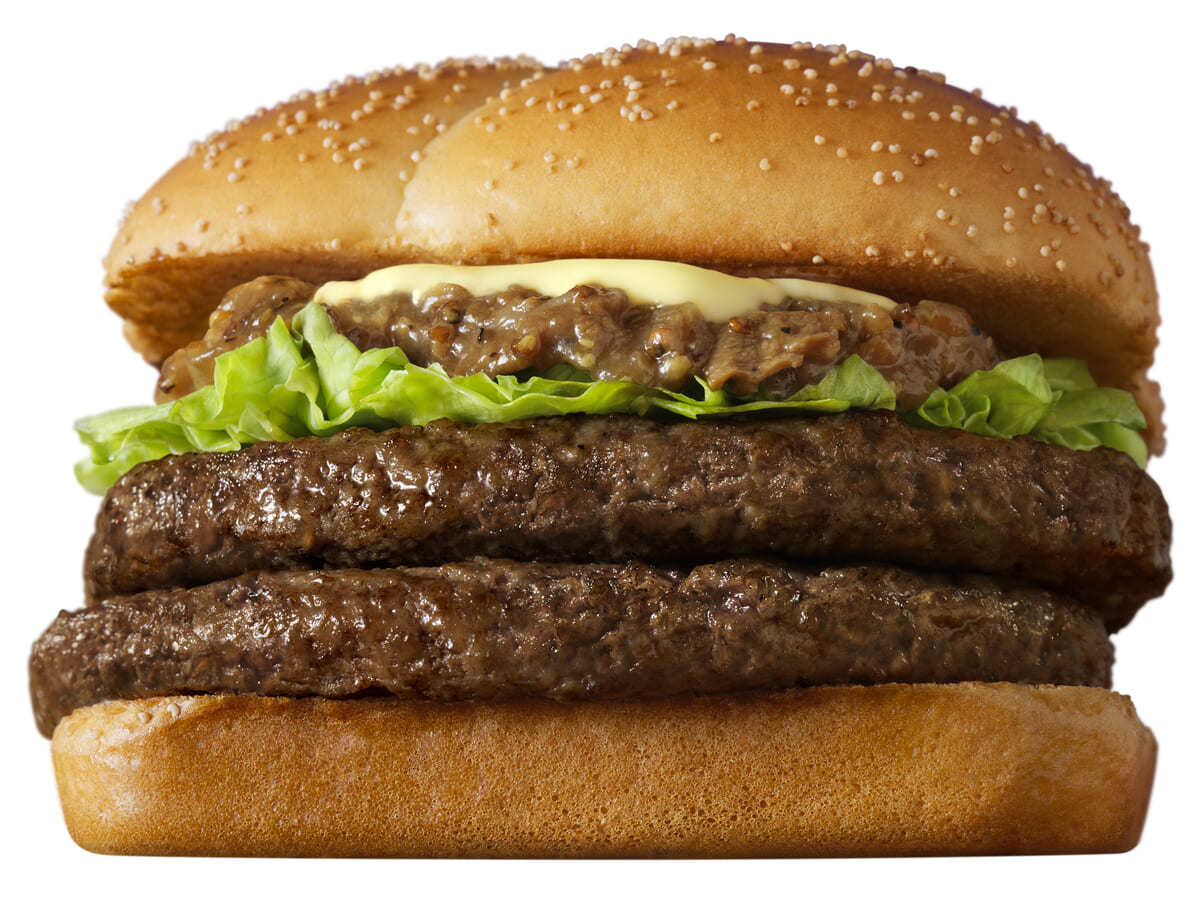 N.Y. ダブル肉厚ビーフ ペッパー&ビーフソテー