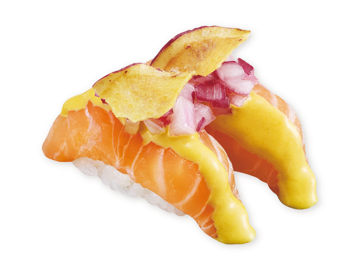 サーモン アヒ・アマリージョソース