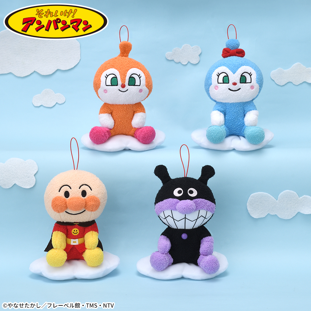 それいけ！アンパンマン　ころふわ　もくもく雲のりぬいぐるみ