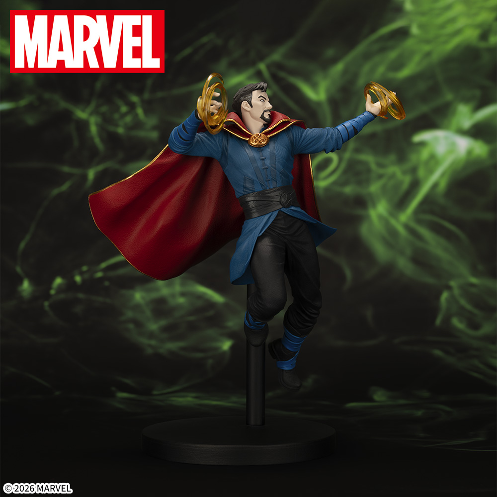 セガプライズ「MARVEL ACT/CUT プレミアムフィギュア “ドクター・ストレンジ”」 正面