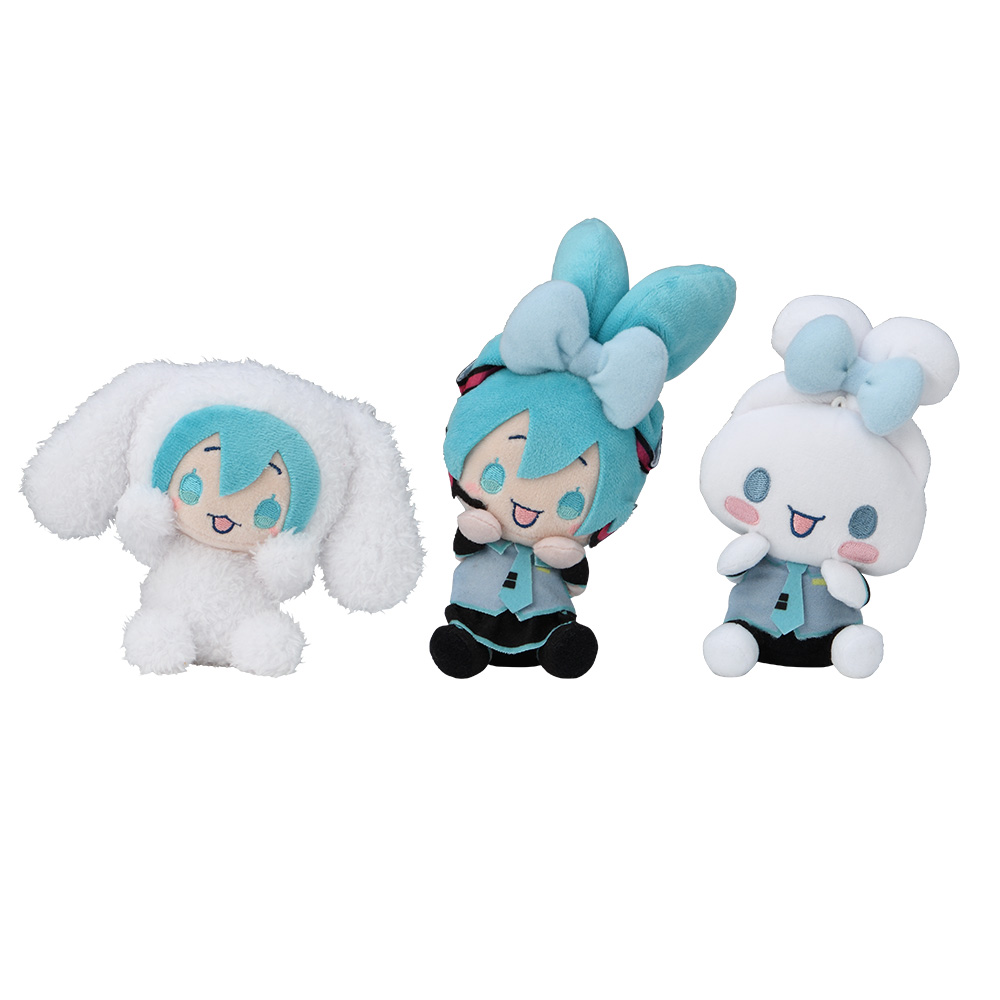 セガプライズ サンリオ「初音ミク×シナモロール　ひょこぴょこ　マスコット」