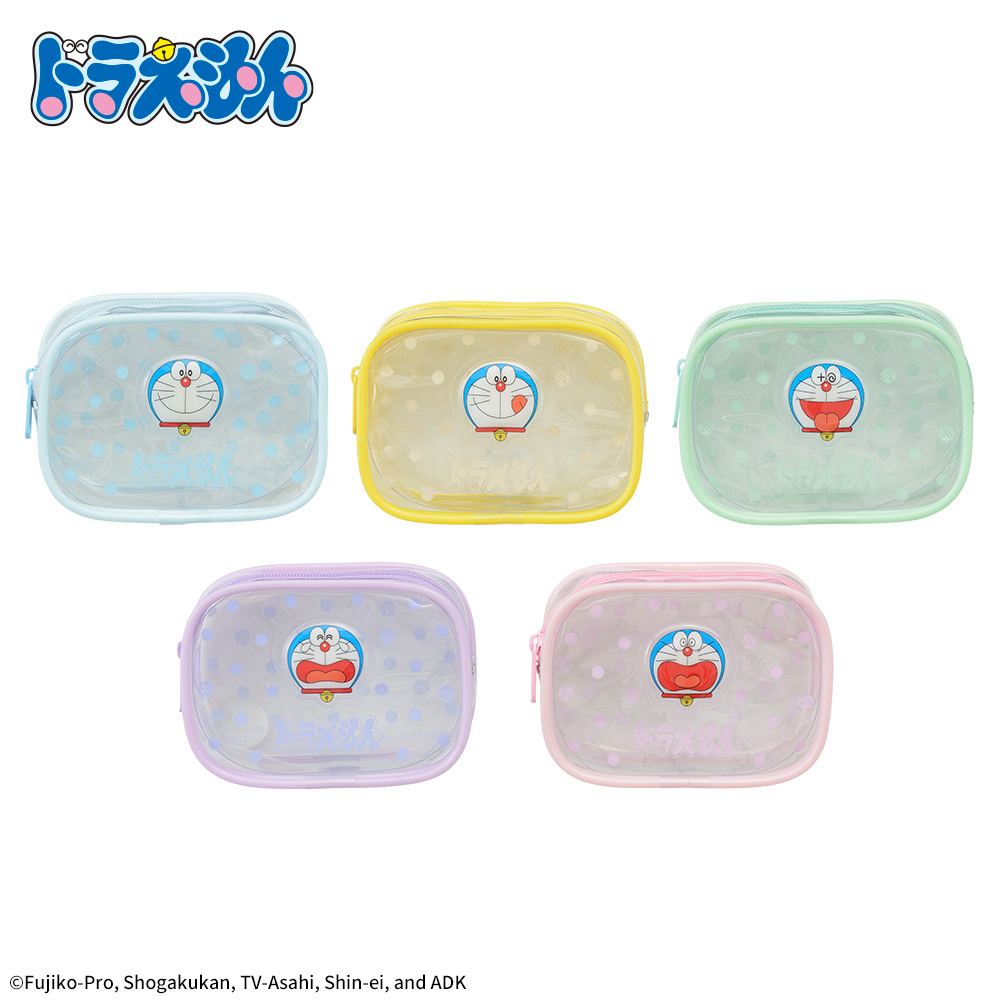 ドラえもん ぷくぷくクリアミニポーチ