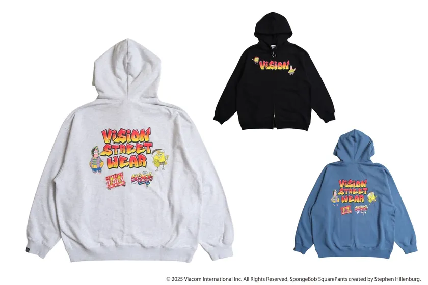 【スポンジ・ボブ】Logo ZIP PK