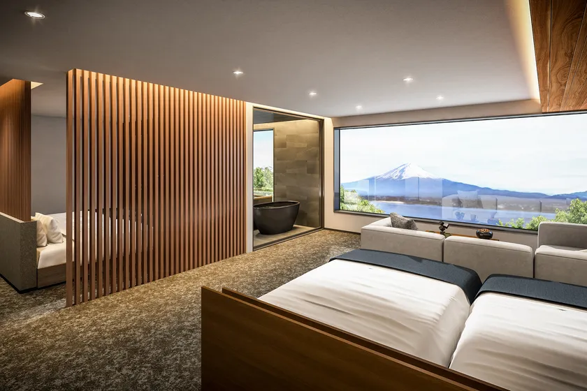 ラグジュアリースイート サウナ付き ラグジュアリースイート サウナ付きの客室