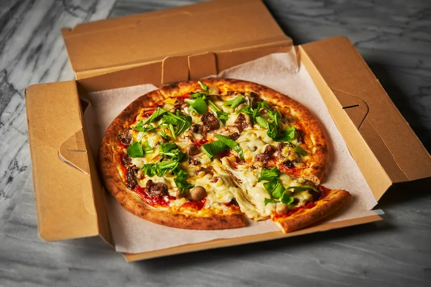 テイクアウト:鳥取和牛のピッツァ テイクアウト:鳥取和牛のピッツァ