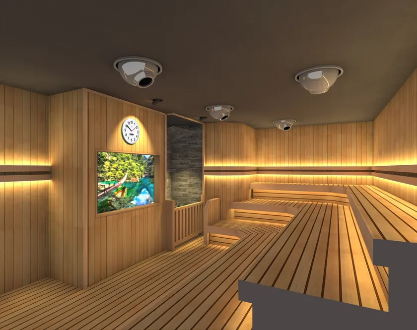 女性サウナ完成イメージ 女性サウナ完成イメージ